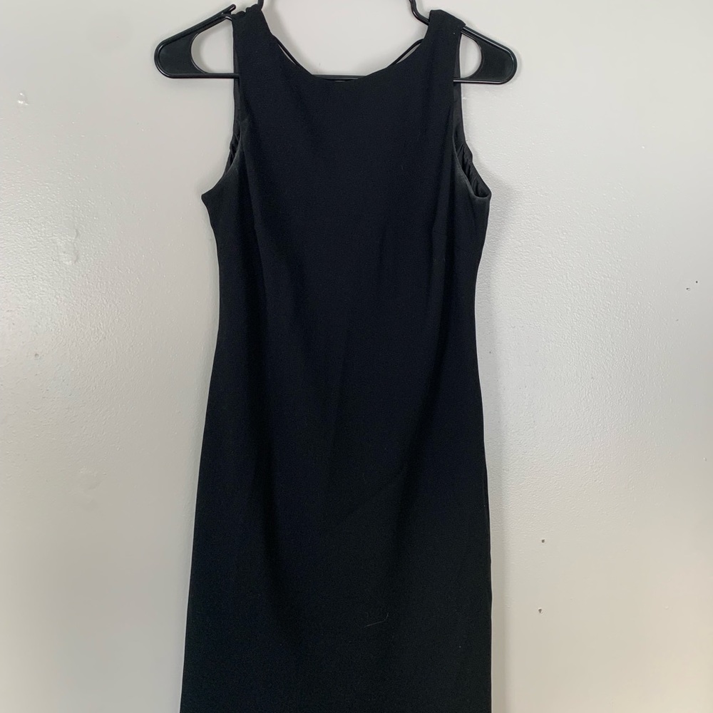 Simple black dress